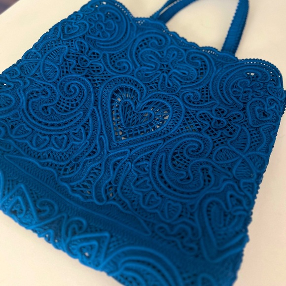 DOLCE & GABANNA Large Cordonetto Lace Beatrice Shopper NWOT ~ Tags and dustbag - Picture 7 of 12